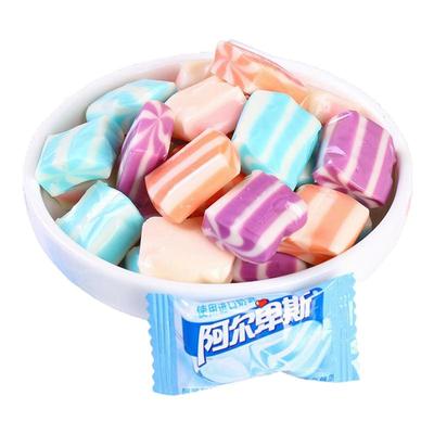 阿尔卑斯棒糖草莓味软糖网红小零食喜糖糖果散装发休闲即食品结婚