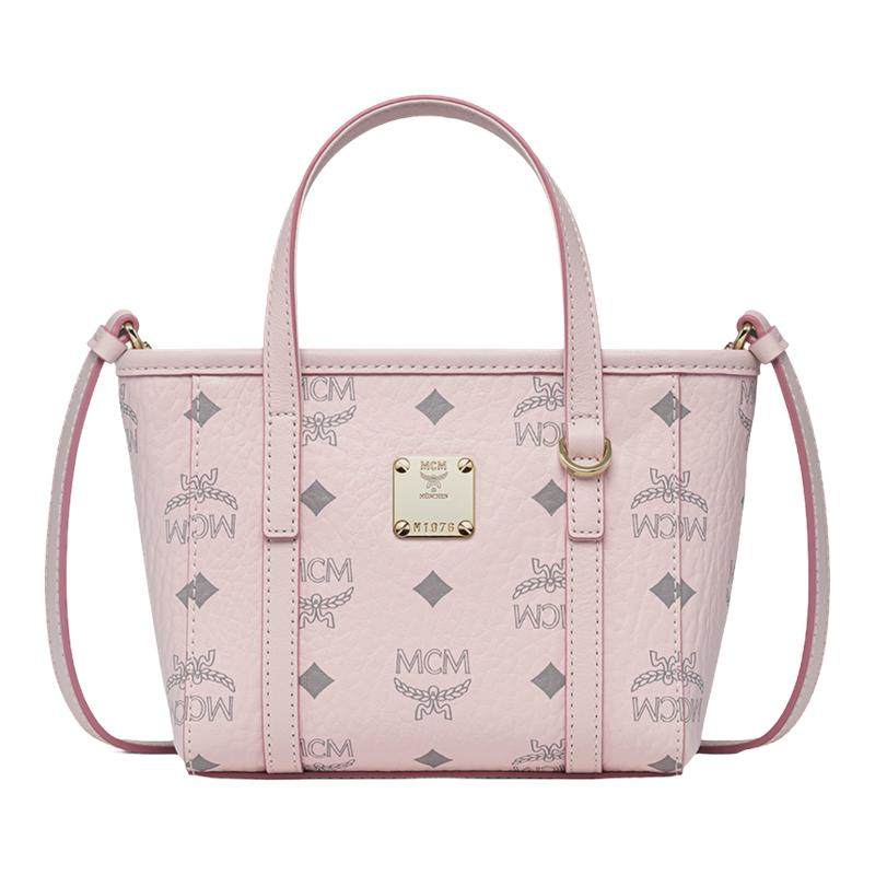 MCM TONI超迷你轻雾粉菜篮子斜挎单肩包女包
