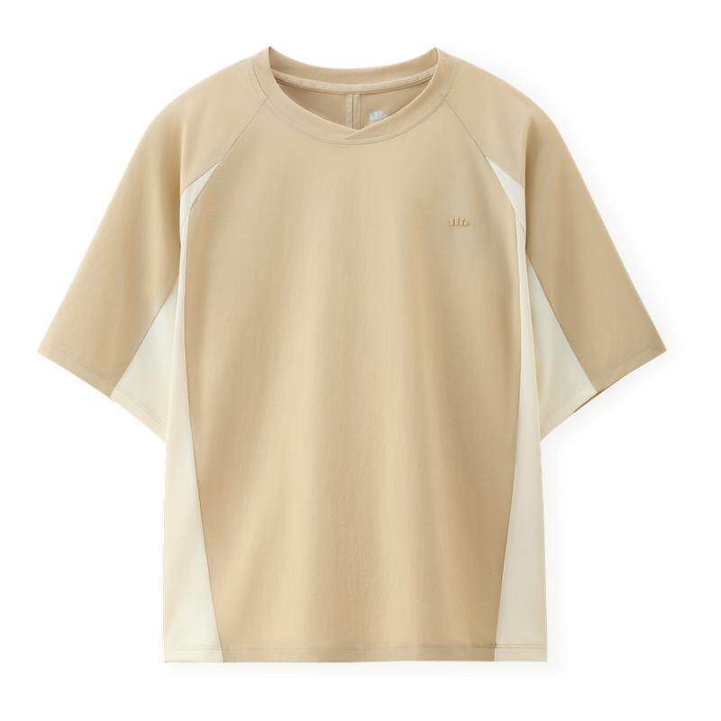 蕉下女士凉感速干运动T恤春夏新款吸湿速干透气冰丝插肩户外短袖