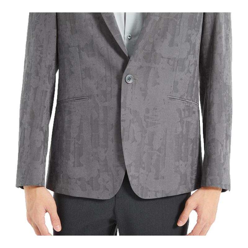 【平驳领设计】利郎青年商务单西2025秋时尚休闲西装外套Q5CDX07