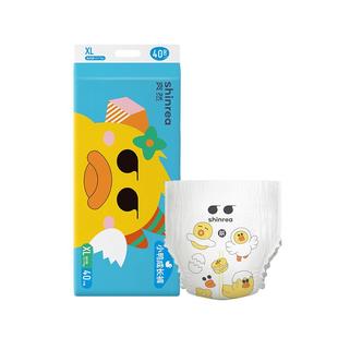 纸尿裤 透气婴儿超柔尿不湿lxlxxl宝宝薄款 超薄小鸭尿裤 爽然拉拉裤