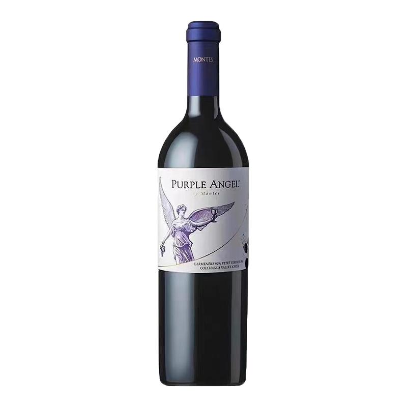 Montes蒙特斯紫天使干红葡萄酒14.5度750ml 智利干型原瓶进口红酒