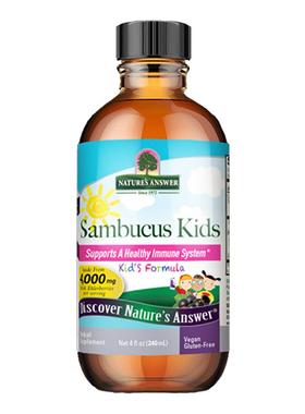 [天然抵抗力]接骨木莓好分贝儿童康康饮免疫力口服液糖浆维生素C