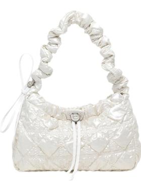 【金采炫同款】Carlyn JOY韩国褶皱云朵包Hobo流浪包手提斜挎包