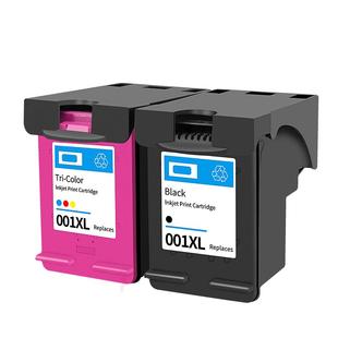 健墨适用小米米家喷墨打印一体机墨盒MI 001彩色黑色专用可加墨连喷照片复印扫描家用学习作业打印机墨水盒