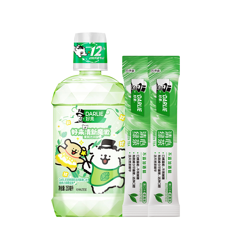 好来长效清新抑菌果味漱口水留香