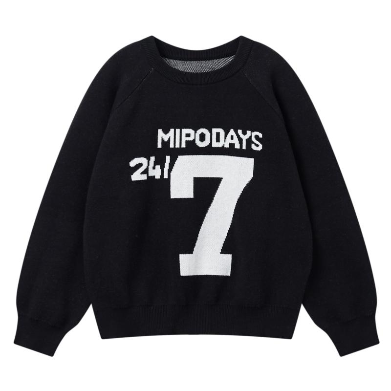 棉mipo儿童秋冬针织毛衣