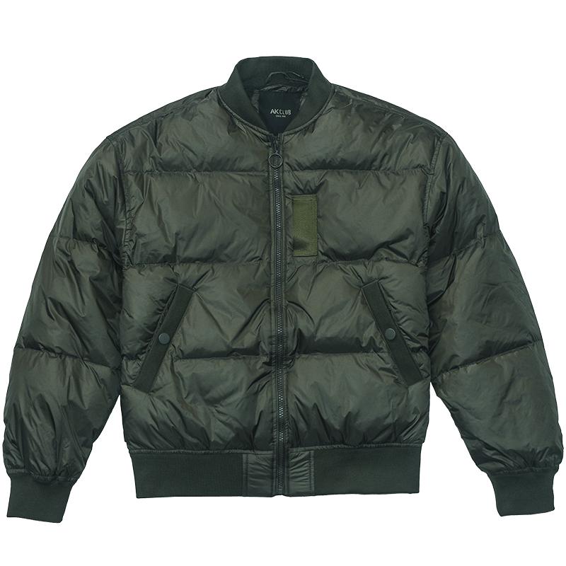 akclub休闲短款羽绒服
