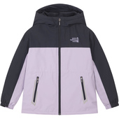 暇步士童装 25冬新品 儿童风衣男童加绒外套女童休闲拼色厚上衣