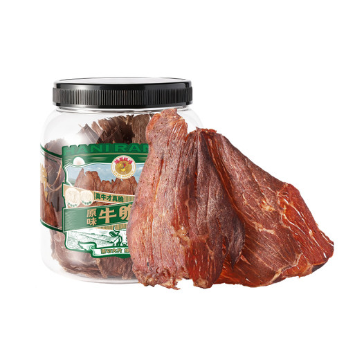哈尼牧场高蛋白牛脆脆100g/罐