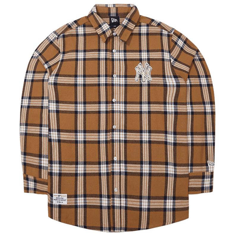 NewEra纽亦华文艺格子衬衫