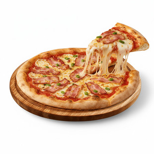 3份披萨加热即食半成品面团烘焙组合家庭版速食早餐奶香浓郁芝士