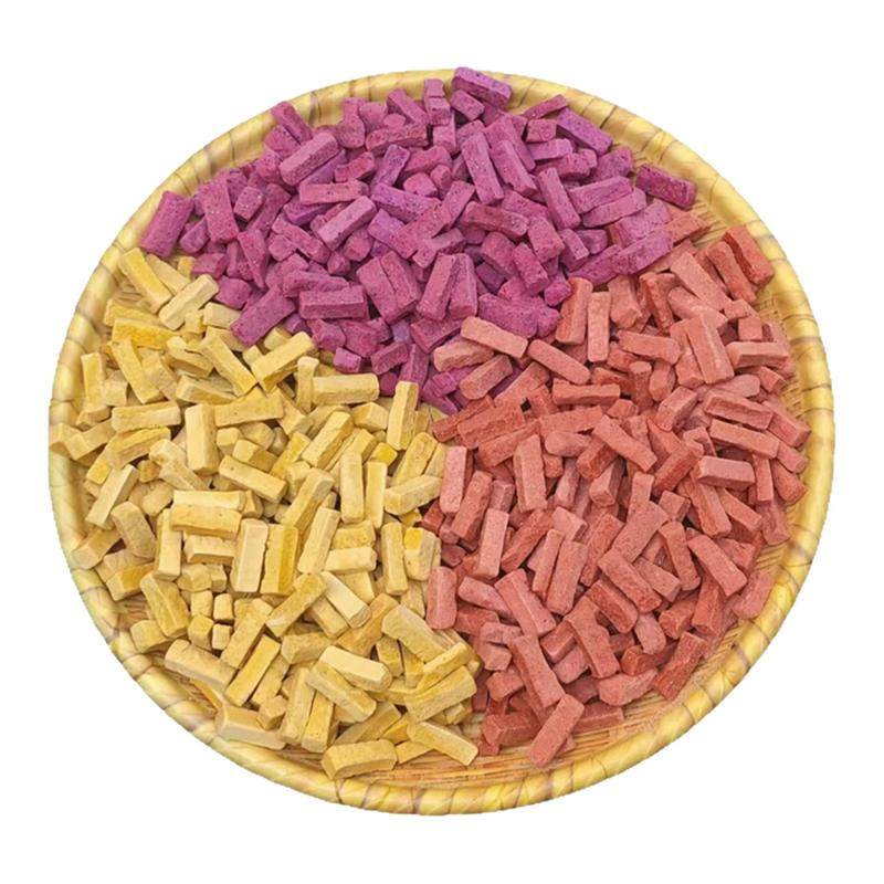 冻干草莓条火龙果条芒果条宇航级冻干酸甜美味烘焙散装称重袋子装