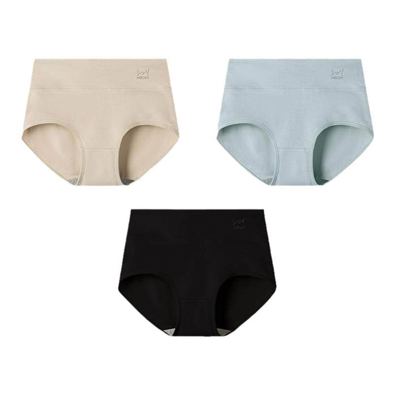 猫人纯棉内裤女士高腰收腹抗菌全棉裆大码透气提臀三角裤2025新款,女士内衣/男士内衣/家居服,平角裤,淘宝优惠券,粉丝福利购,淘宝优惠卷