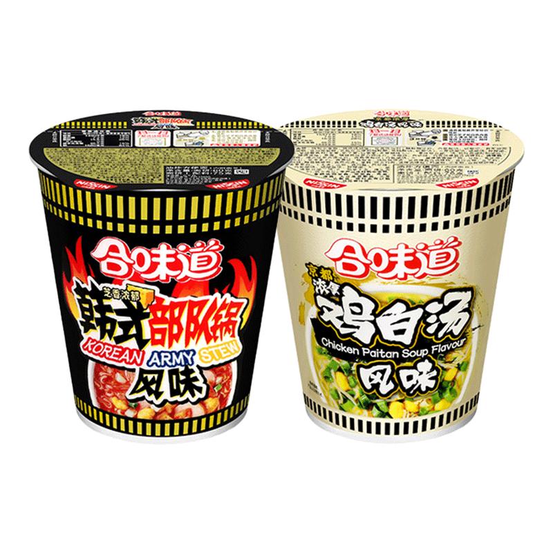 日清合味道新品方便面泡面