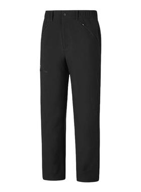 Skechers斯凯奇加绒保暖休闲裤冬男直筒户外长裤 P425M118/0018