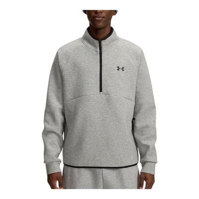 安德玛外套男士秋冬健身训练跑步运动半拉链休闲卫衣6003868-011