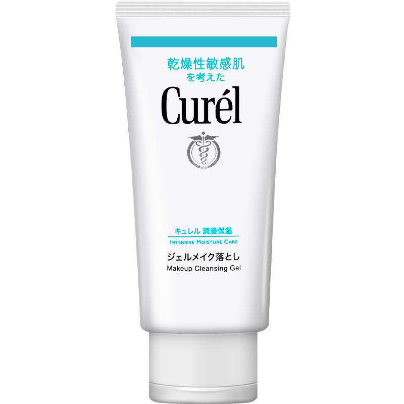 日本珂润卸妆啫喱膏敏感肌肤专用Curel卸妆乳女脸部温和清洁保湿