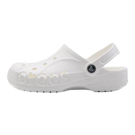 Crocs卡骆驰洞洞鞋男鞋26夏季运动拖鞋白色户外包头鞋厚底鞋女鞋