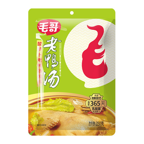 毛哥酸萝卜老鸭汤料调料350g