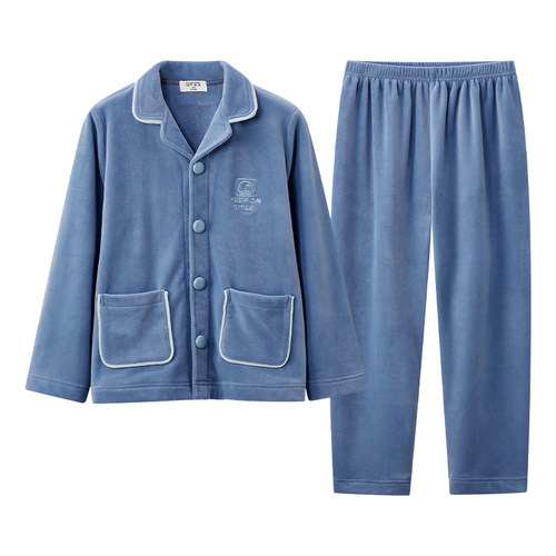 【轻暖海岛绒】男童睡衣防静电冬