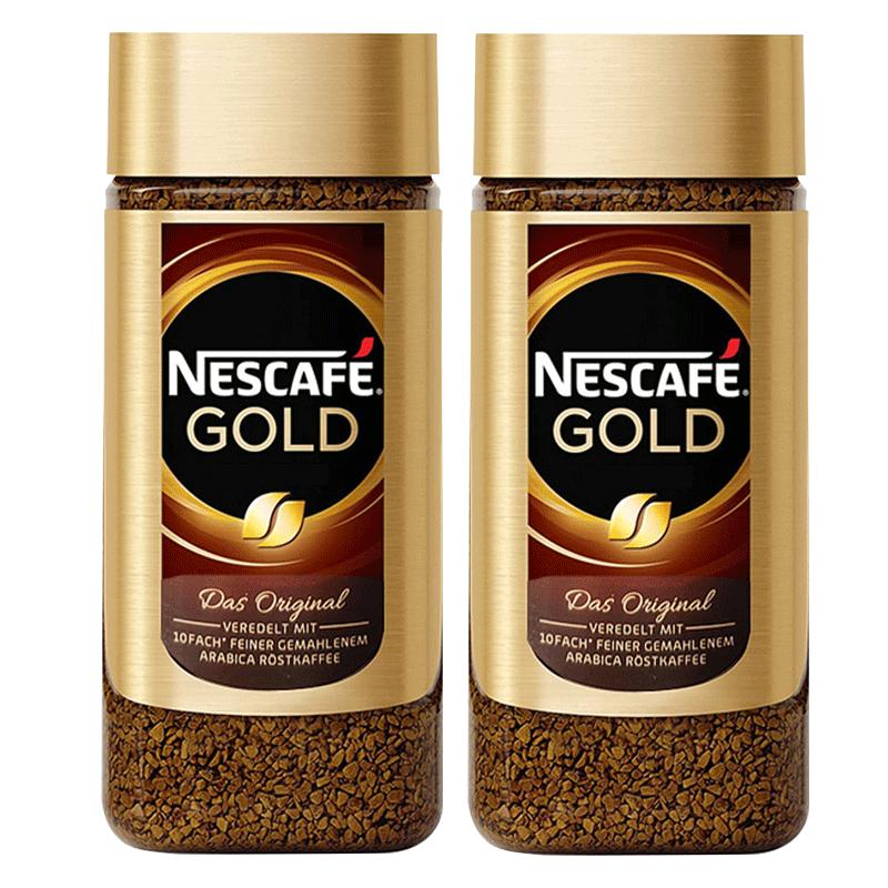 瑞士进口雀巢金牌咖啡速溶无蔗糖