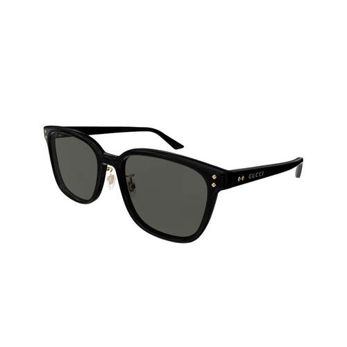 开云眼镜 古驰GUCCI男女同款方框大框黑色防晒太阳镜墨镜GG1896SK