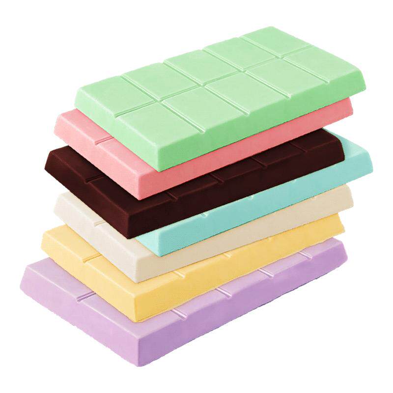 古缇思黑白巧克力烘焙大板砖大红色巧克力块原料1kg（代可可脂）