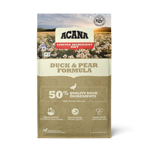 【百亿补贴】ACANA爱肯拿鸭肉梨草原家禽狗粮海洋盛宴成幼犬临期