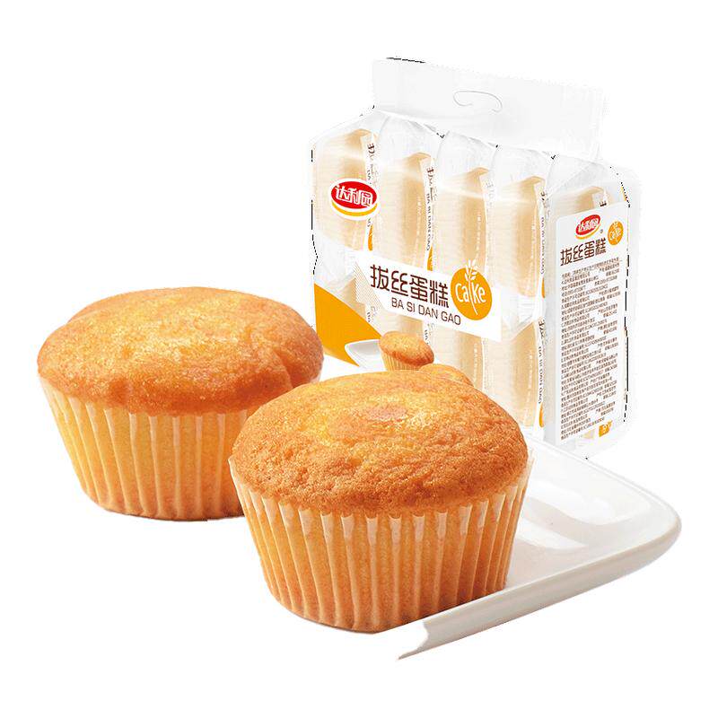 达利园拔丝蛋糕肉松面包300g袋装营养早餐代餐晚上解饿解馋小零食