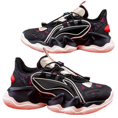 李宁儿童男童女童中大童休闲鞋