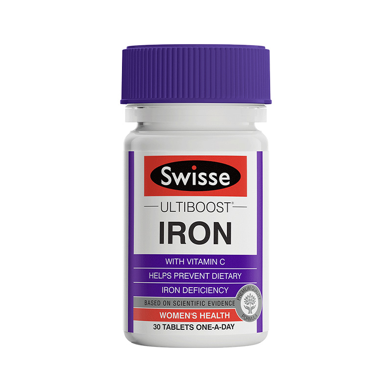 swisse补铁片贫血补气血孕妇