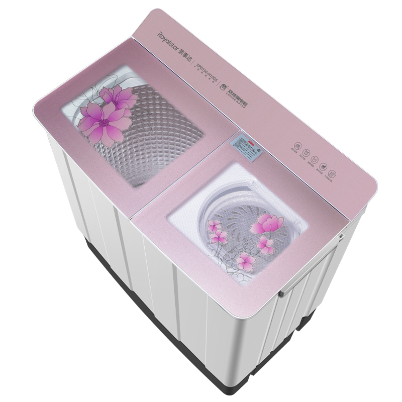 【纯铜电机】荣事达30公斤大容量洗衣机半自动家用双杠桶老式甩干