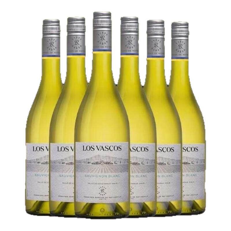 LAFITE拉菲巴斯克长相思干型白葡萄酒750ml六支智利进口送礼好酒