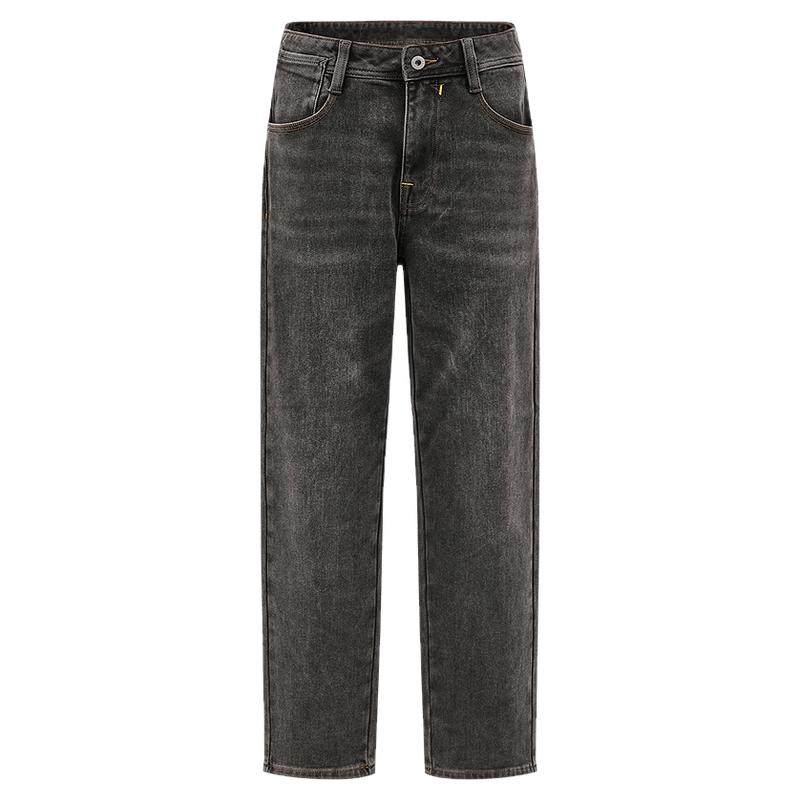 CAT卡特25秋冬新品男士立体加绒复古百搭特绒锁温户外直筒牛仔裤