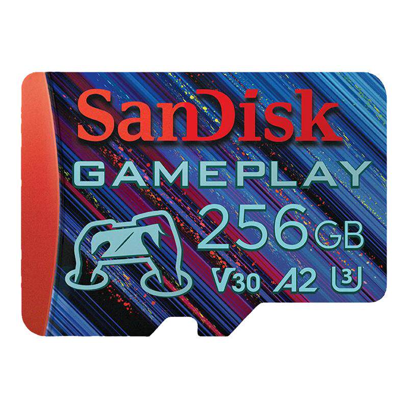 Sandisk闪迪高速256G内存存储卡pocket3卡swit