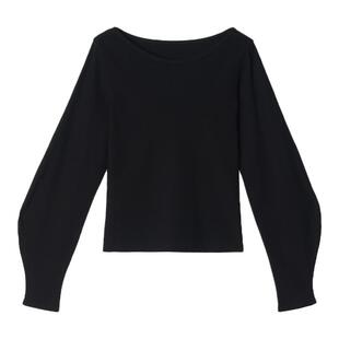 【新品】ZUCZUG 素然春夏女士复古干爽针织布坦领长袖T恤