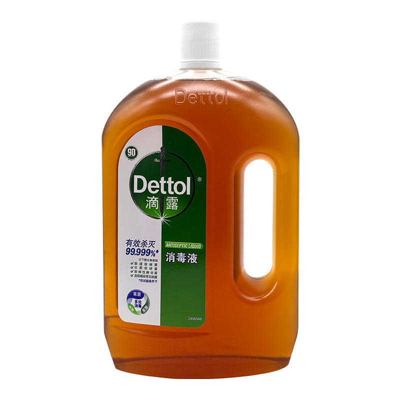 滴露1.8L消毒液衣物室内环境拖地宠物家用杀菌洗衣消毒水官方正品