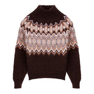 提花费尔岛风针织衫 Maje圣诞穿搭博主同款 法式 女装 2025秋冬新款