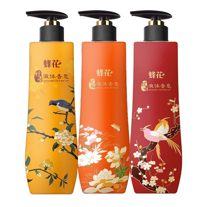 上海蜂花檀香沐浴液体香皂沐浴洗澡露男女持久留香滋润
