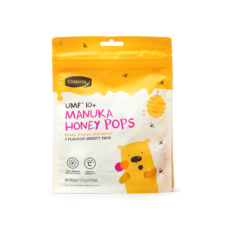 新西兰进口康维他comvita麦卢卡蜂蜜UMF10+儿童棒棒糖