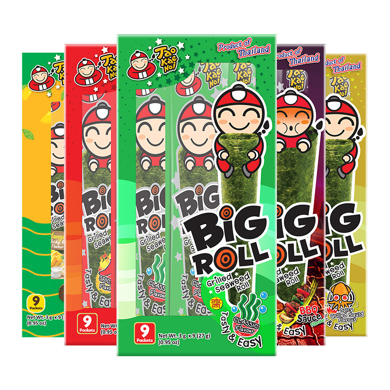 ���ڲ�����̩������Tao Kae Noi�ϰ��ж�ͯ��ʳ��࿾��̦��4ζѡ27g*2/3�� 27gԭζ1��+����ζ1�� 24.8Ԫ