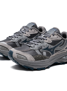 Mizuno美津浓男鞋25冬季新款缓震复古运动鞋户外跑步鞋RACER ADV