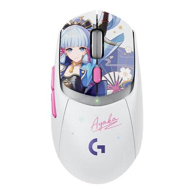 罗技G309原神鼠标电竞游戏