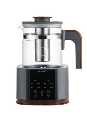 格丽思GREENIS煮茶器煮茶壶喷淋式家用养生壶泡茶用烧水纯钛蒸汽