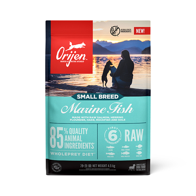 【百补】Orijen原始猎食渴望小型犬海洋鱼配方犬粮狗粮1.8/4.5kg