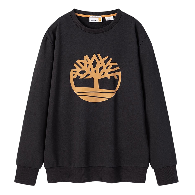 添柏岚男装秋冬新款印花圆领卫衣