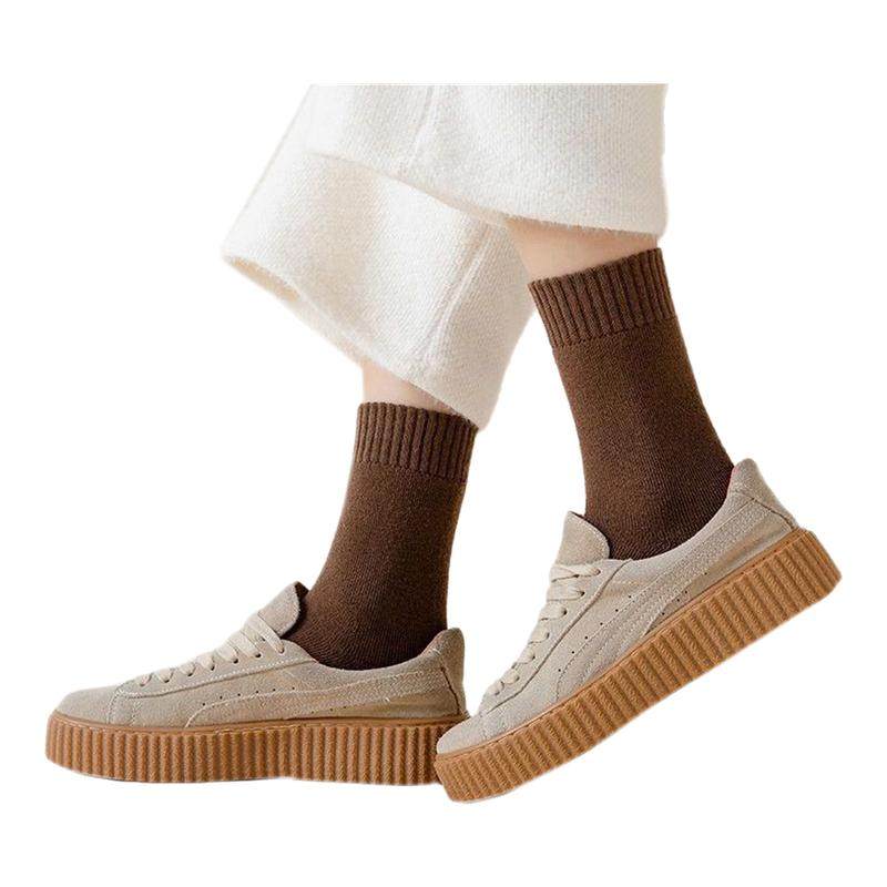 袜子女秋冬款纯色棉质中筒毛巾袜吸汗透气加厚女士保暖简约毛圈袜,女士内衣/男士内衣/家居服,短袜,淘宝优惠券,粉丝福利购,淘宝优惠卷