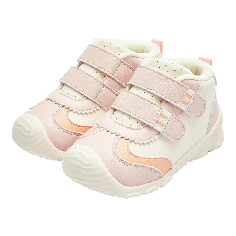 多彩撞色鞋面，甜美活力感