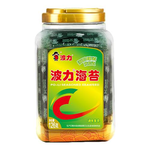 波力原味海苔大桶装126g